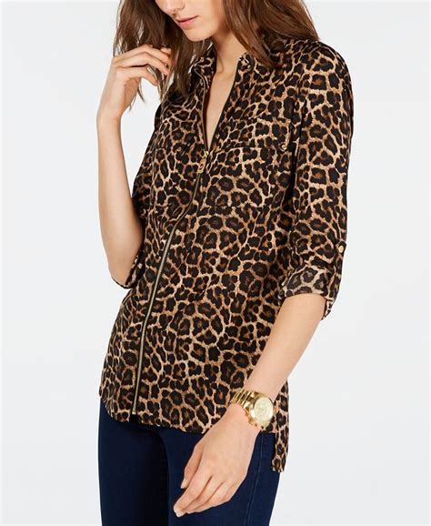 michael kors shoes animal print|michael kors animal print tops.